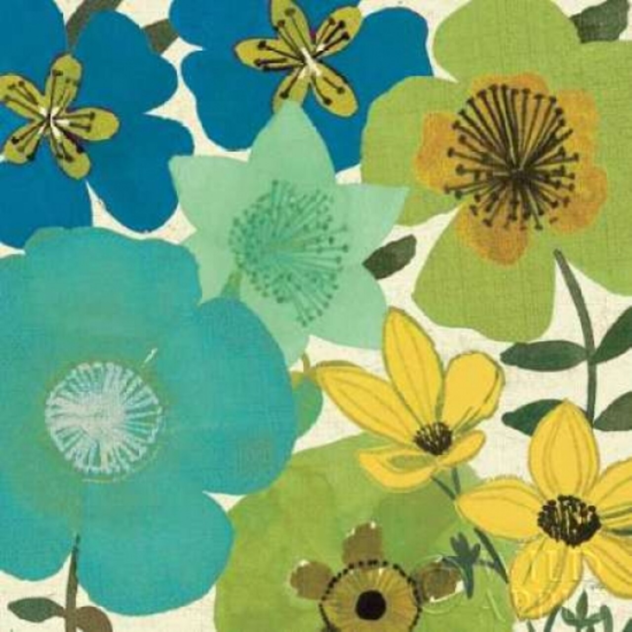 Garden Brights Cool III Poster Print by Pela Studio - Item # VARPDX6870